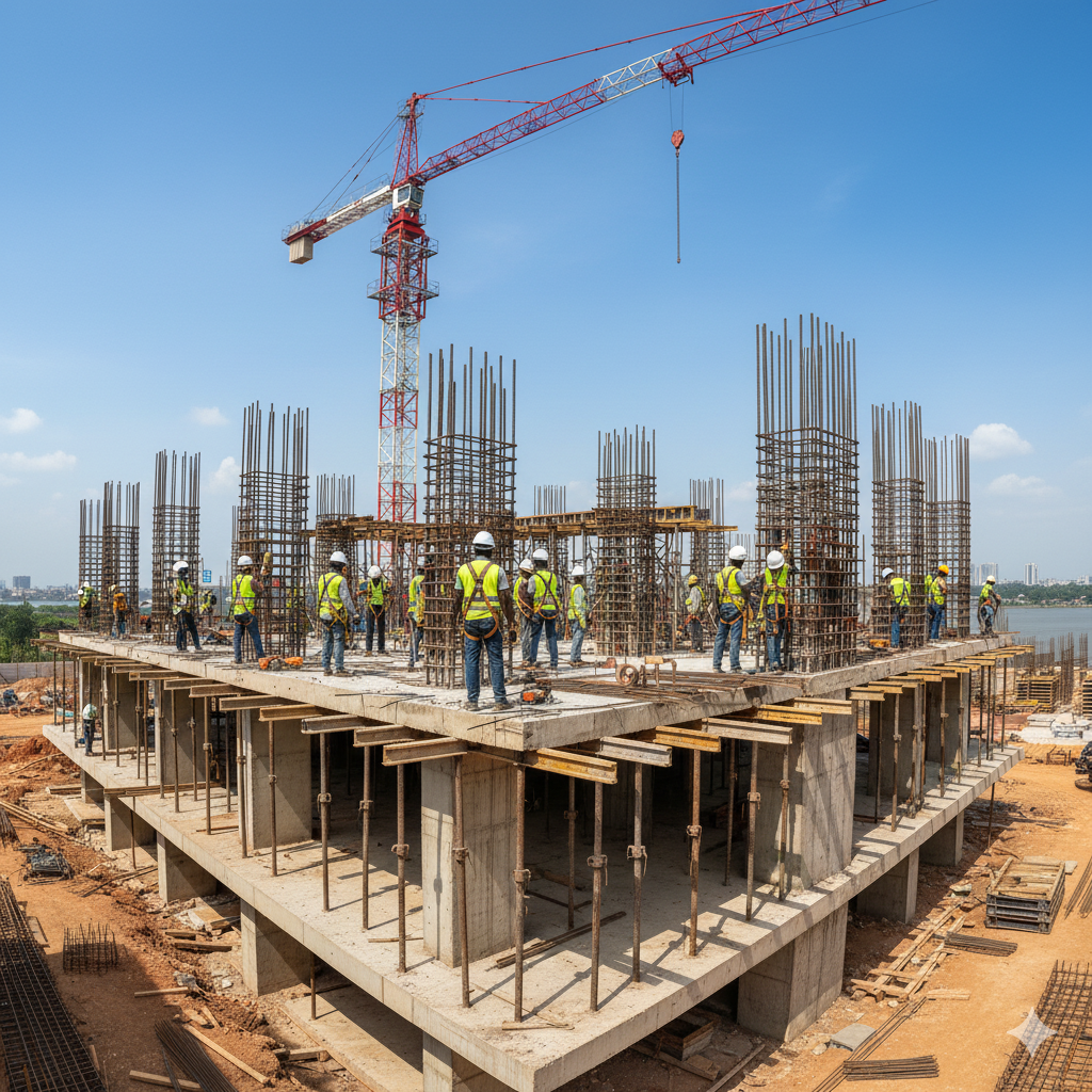 Braffed construction